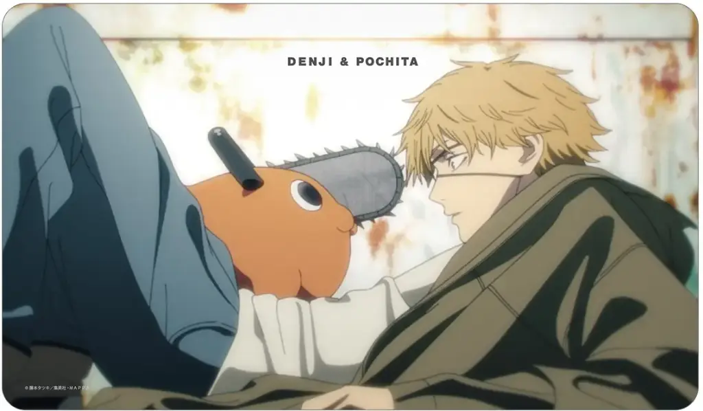 (SA) Chainsaw Denji & Pochita Playmat