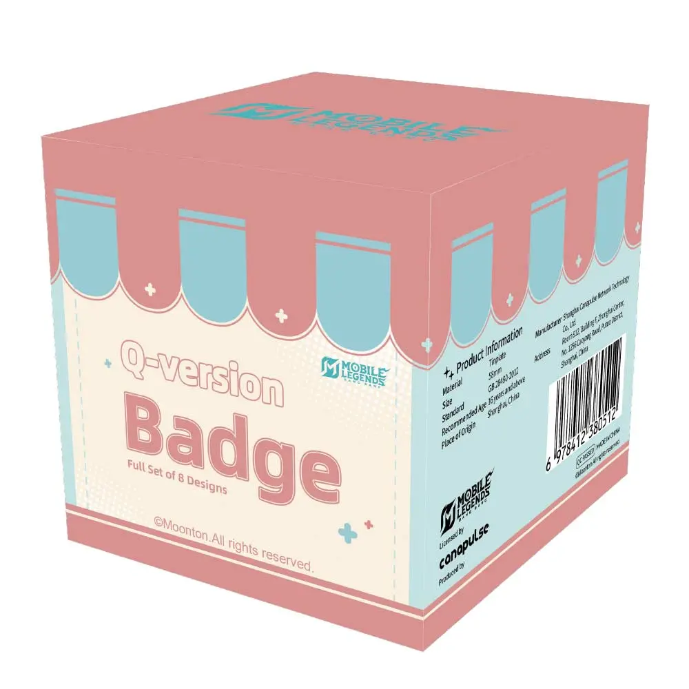 (BB) Mobile Legends: Bang Bang Chibi Can Badge [BOX]