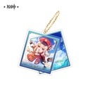 Genshin Impact Wallpaper Chara Double Acrylic Strap - Klee