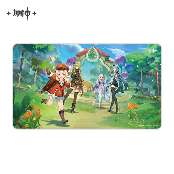 Genshin Impact Secret Summer Paradise Desk Mat
