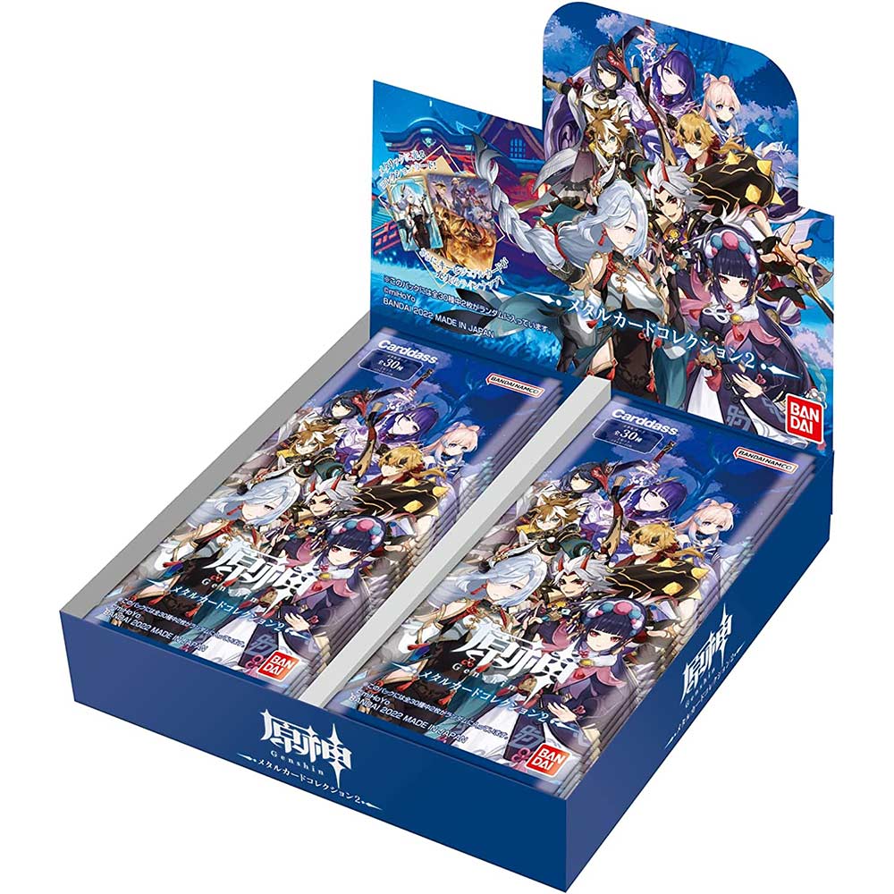 Genshin Impact Metallic Card Collection 2 [BOX]