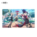 Genshin Impact Game Art Exhibition Series Desk Mat