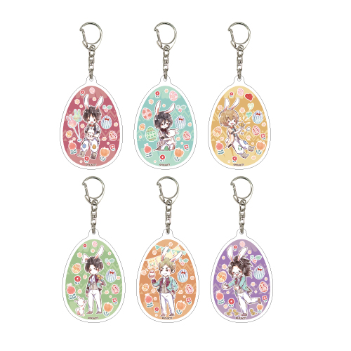 Attack on Titan Acrylic Key Chain 04 Easter Ver. (Graff Art Design) [BOX]