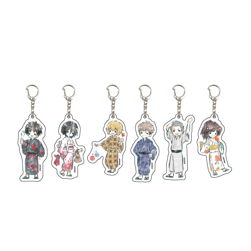 Attack on Titan Acrylic Key Chain 05 Yukata Ver. (Graff Art Design) [BOX]