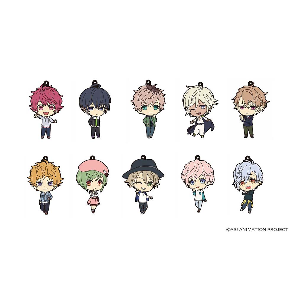 (PO) TV Animation A3! Trading Rubber Strap Spring Troupe & Summer Troupe Ver. Image_1