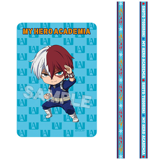 My Hero Academia Nendoroid Plus Neck Strap with Card Todoroki Shoto Image_1
