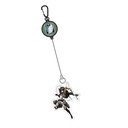 (PO) Attack on Titan Reel Key Chain with Charm - Mikasa Ackerman Image_1