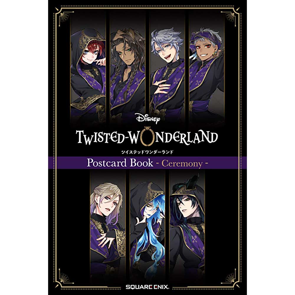 Disney Twisted Wonderland Post Card Book -Ceremony- (Book) Image_1