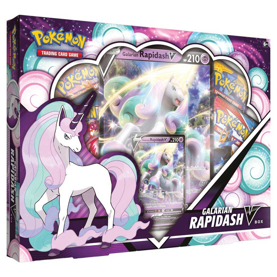 Pokemon TCG Galarian Rapidash V Box Image_1