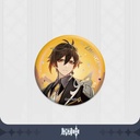 Genshin Impact Vago Mundo Chara Can Badge - Zhong Li Image_1
