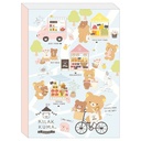 Rilakkuma Memo Pad MH05901 Rilakkuma Rusche Image_1