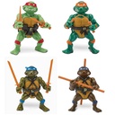 Teenage Mutant Ninja Turtle Retro Collection - Donatello, Leonardo, Michelangelo & Raphael set Image_1