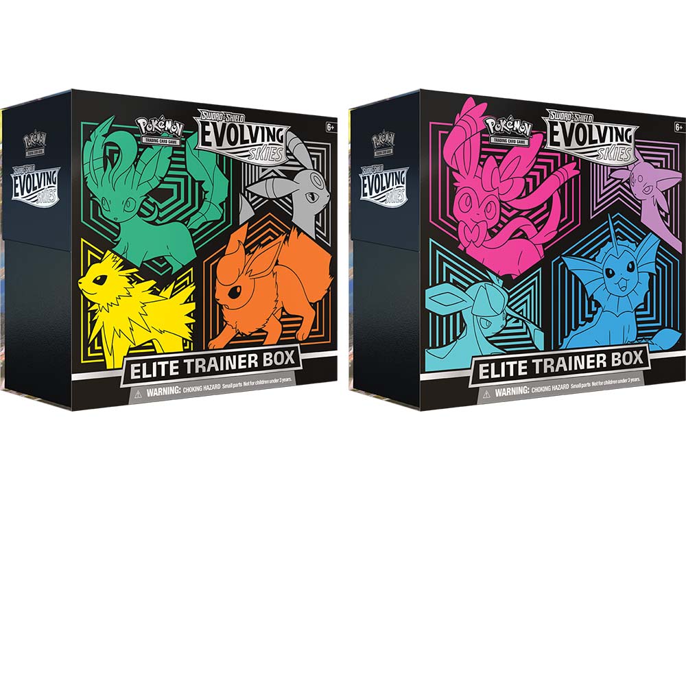 Pokemon TCG: Sword & Shield SS7 Evolving Skies Elite Trainer Box (ETB) Image_1