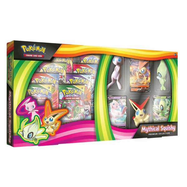 Pokemon TCG Trading Card Game Mythical Squishy Premium Collection Image_1