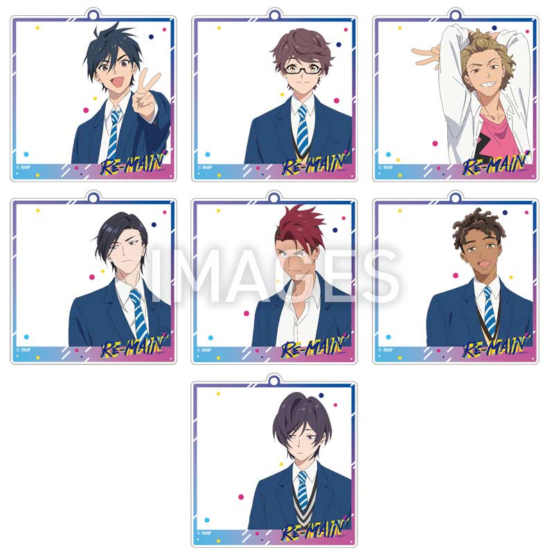(PO) RE-MAIN Photo Frame Style Acrylic Key Chain [BOX] Image_1