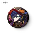 Genshin Impact Halloween Series Deformed Chara Can Badge - Mona Image_1