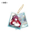 Genshin Impact Wallpaper Chara Double Acrylic Strap - Rosaria Image_1