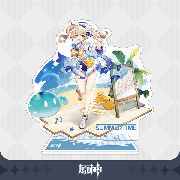 Genshin Impact Summer! Island? Big Adventure! Series Acrylic Stand - Barbara Image_1