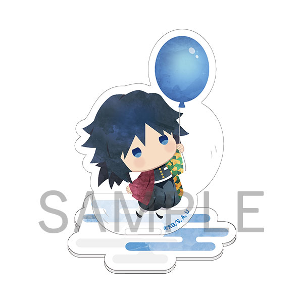 Demon Slayer: Kimetsu no Yaiba Yurafuwa Acrylic Mascot - Giyu Tomioka Balloon ver. (Aniplex+) Image_1