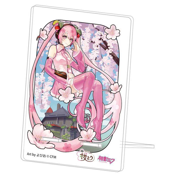 (PO) Hirosaki Sakura Festival 2022 x Sakura Miku Acrylic Stand - Art by Yopio Image_1