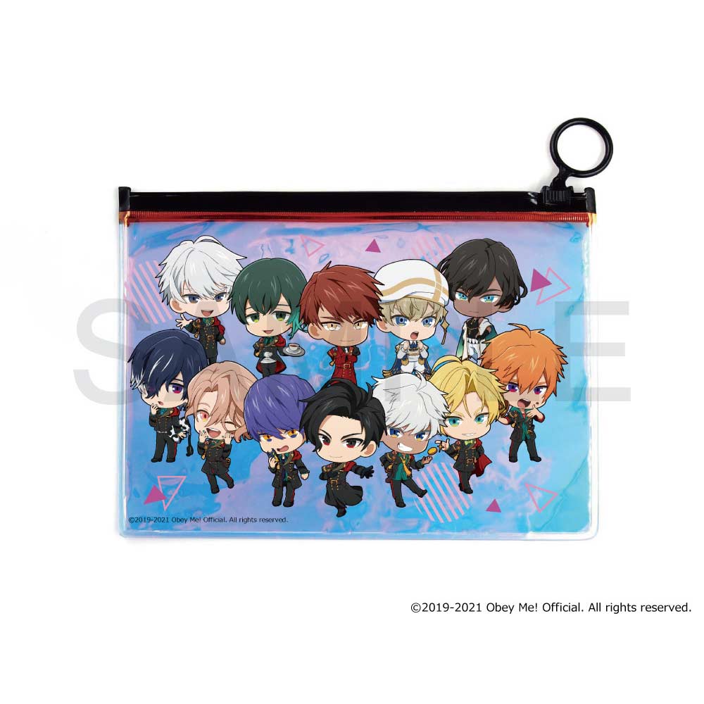 Obey Me! x mixx garden Devil's Night Christmas Mini Character Aurora Pouch Image_1
