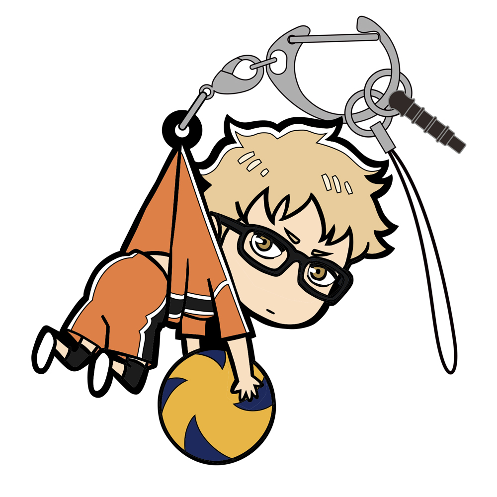 (PO) Haikyu! To the Top Tsumamare Key Holder 2nd Uniform Ver. Tsukishima Kei Image_1