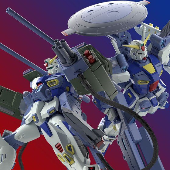 MG 1/100 Gundam F90 Mission Pack PACK E TYPE & S TYPE for Gundam F90 (P Bandai) Image_1