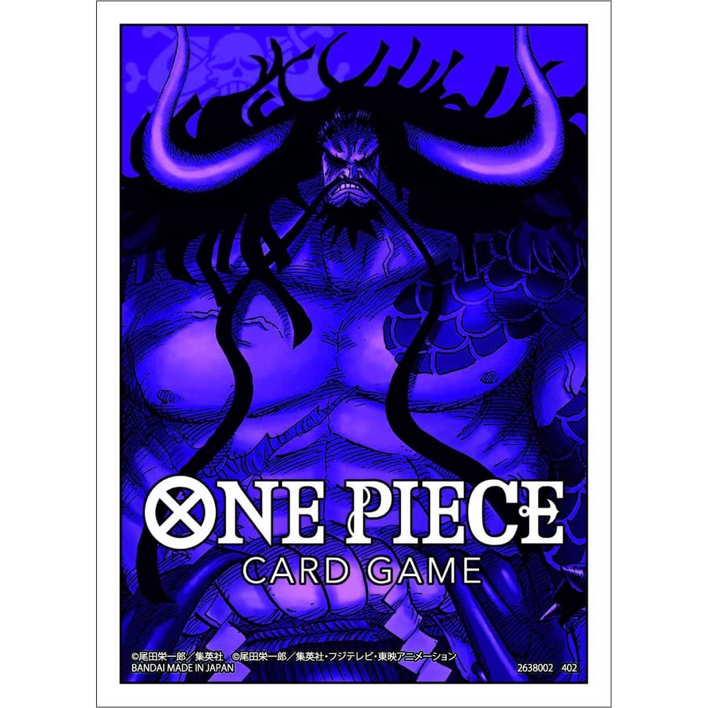One Piece Card Game Official Card Sleeve - Kaido Image_1