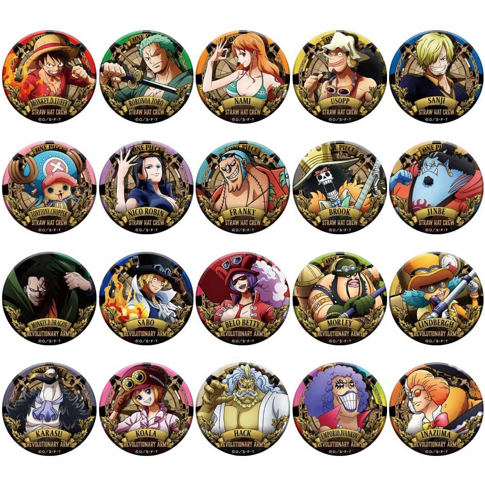 One Piece Ultimate Crew Vol. 3 Dodeka Can Badge [BOX] Image_1