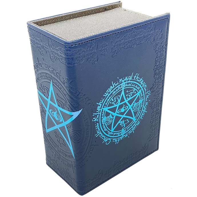 (PO) Book Type Synthetic Leather Deck Case W Elder Sign Image_1
