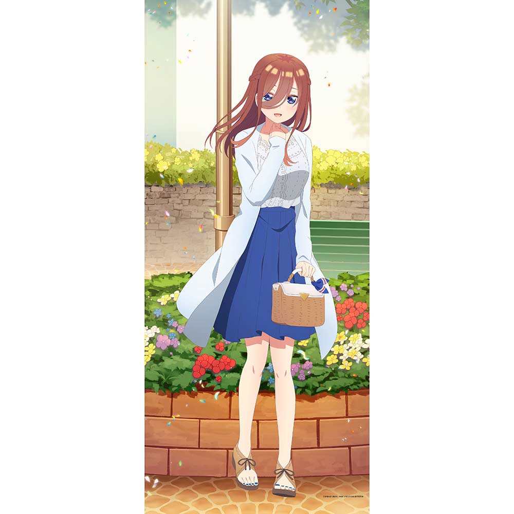 (PO) The Quintessential Quintuplets Movie Original Illustration Big Tapestry Casual Outfit Ver. Miku Image_1