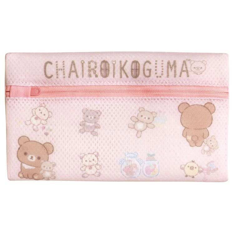 Rilakkuma Laundry net for mask Pink KG03001 Image_1