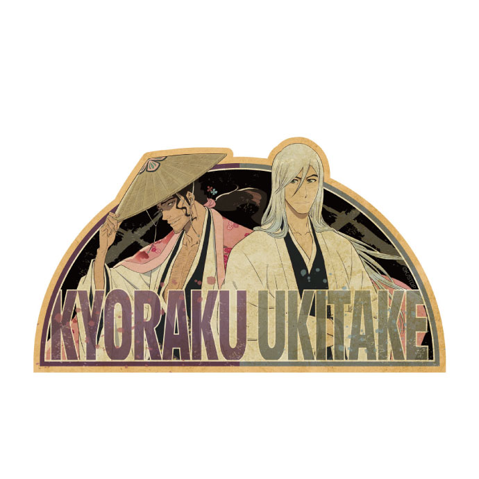 Bleach: Thousand-Year Blood War Travel Sticker 4 Kyoraku Shunsui & Ukitake Jushiro Image_1