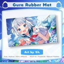 Hololive Production Gawr Gura Birthday Celebration - Gura Rubber Mat Image_1