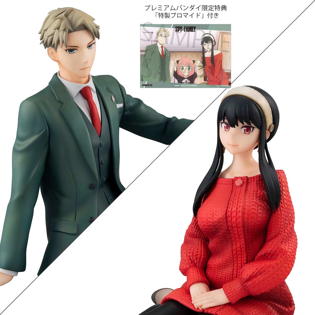 (PO) G.E.M. Series SPY x FAMILY Tenohira Loid & Yor Set (w/Gift) Image_1