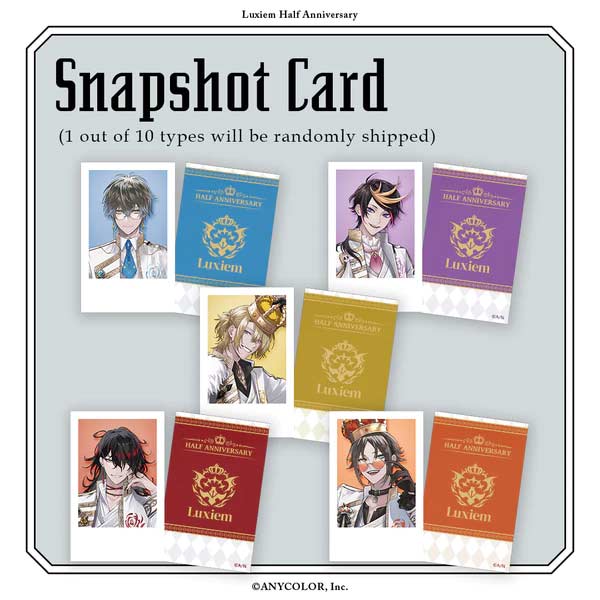 Nijisanji Luxiem Half Anniversary Random Snapshot Card Image_1