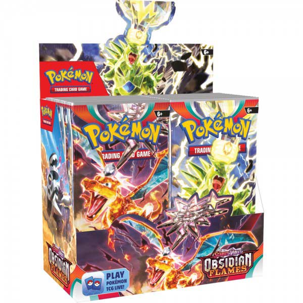 Pokemon TCG: Scarlet and Violet SV03 Obsidian Flames Boosters [BOX] Image_1