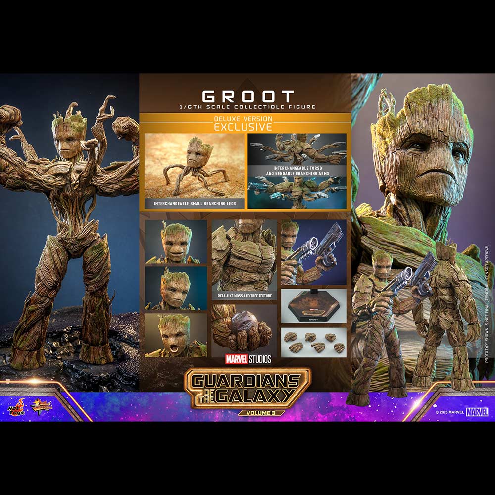 (PO) Movie Masterpiece Series MMS707 - Guardians of the Galaxy Vol. 3 - Groot (Deluxe Version) Image_1