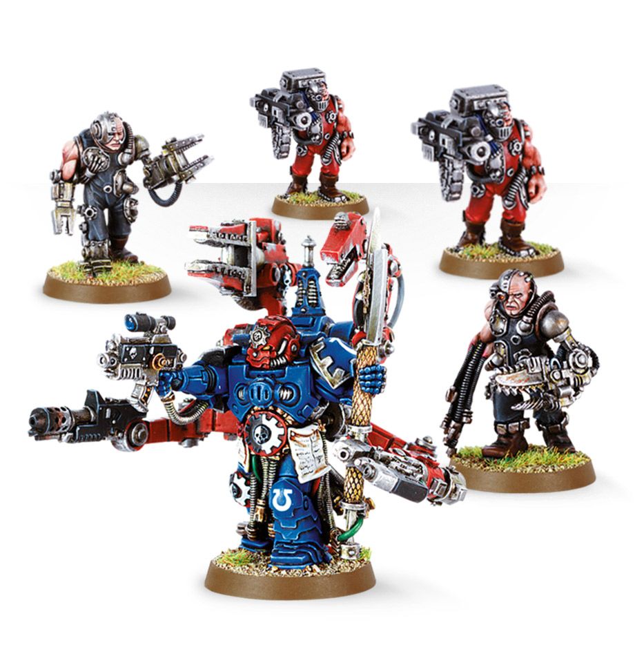 Warhammer 40K: Space Marine - Techmarine with Servitors Image_1