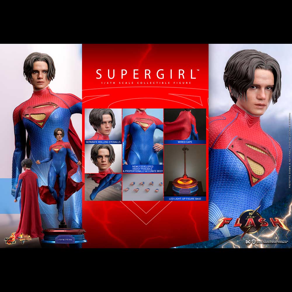 (PO) Movie Masterpiece Series MMS715 - The Flash - Supergirl Image_1