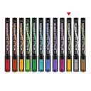 Dspiae Soft Tipped Metallic Color Markers MKA 10 Metallic Golden Image_1