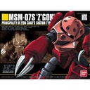 HGUC Mobile Suit Gundam: MSM-07S Z'Gok (Char's Custom) Image_1