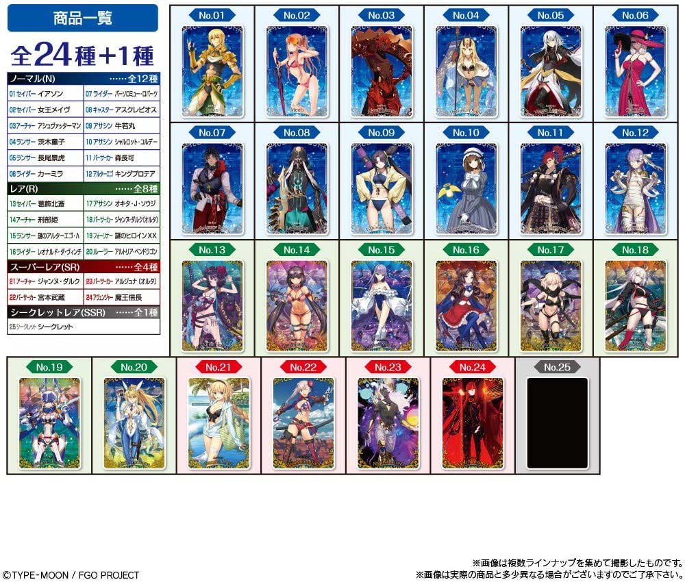 Fate/Grand Order Wafer 9 Image_8