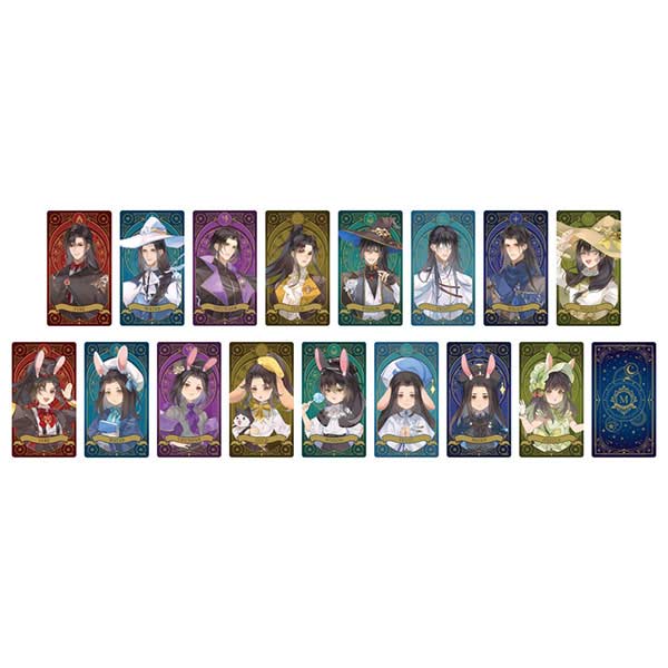The Master of Diabolism New Illustration Atribute Card Collection Wizard and Rabbit Familiar Spirits ver. [BOX] Image_1