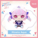 hololive friends with u Minato Aqua Plush Image_1