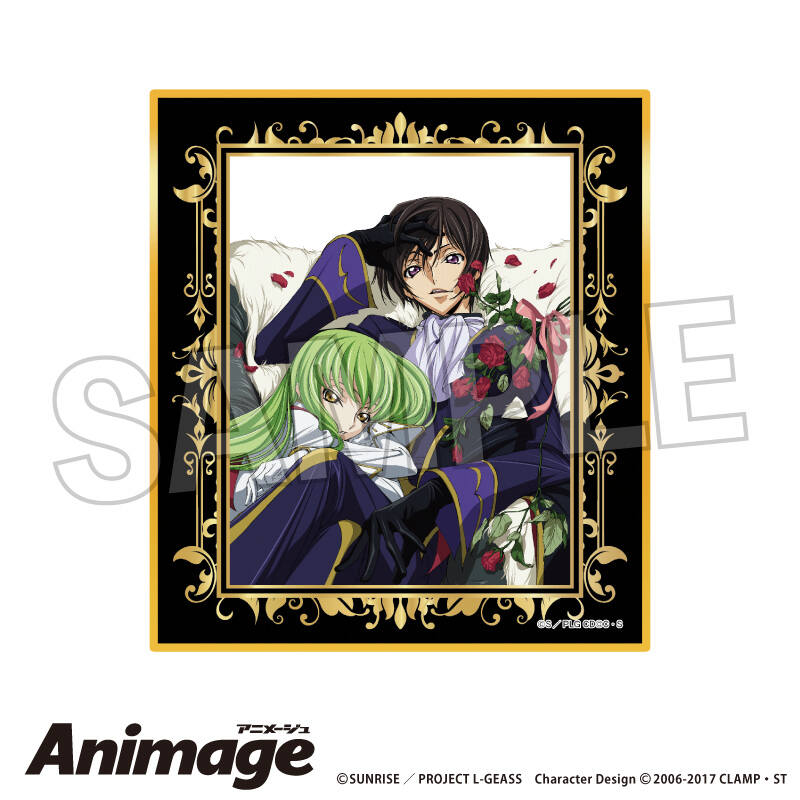(PO) Code Geass Lelouch of the Rebellion Animage Giragira Shikishi C Image_1