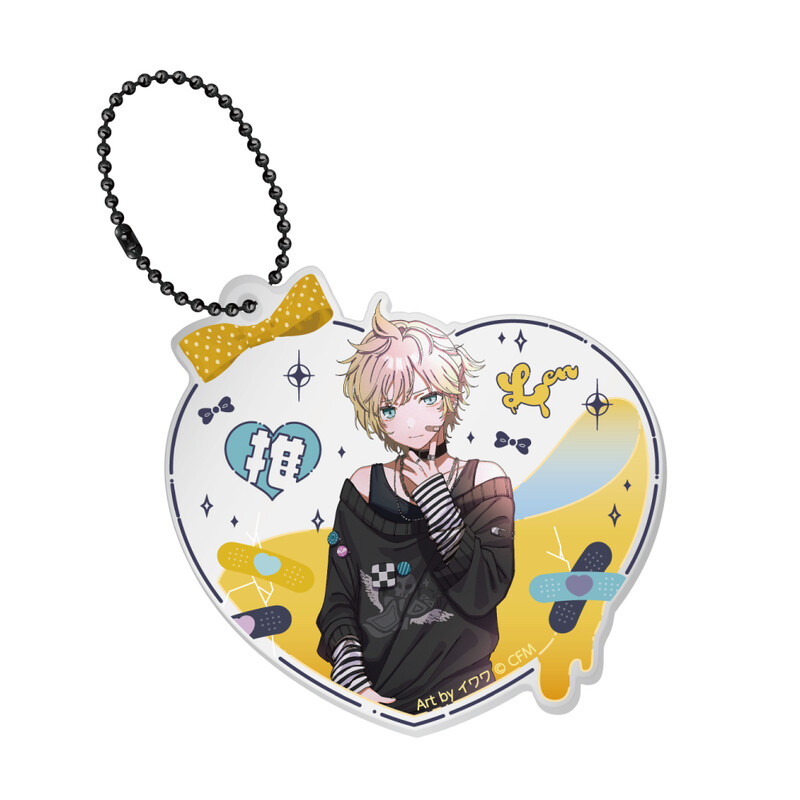 (PO) Hatsune Miku Don Quijote Fair 2024 Lame Acrylic Key Chain Kawaii Fashion Kagamine Len Image_1