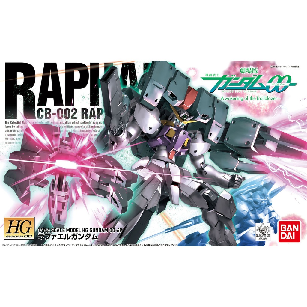 HG MS Gundam 00 - Raphael Gundam Image_1