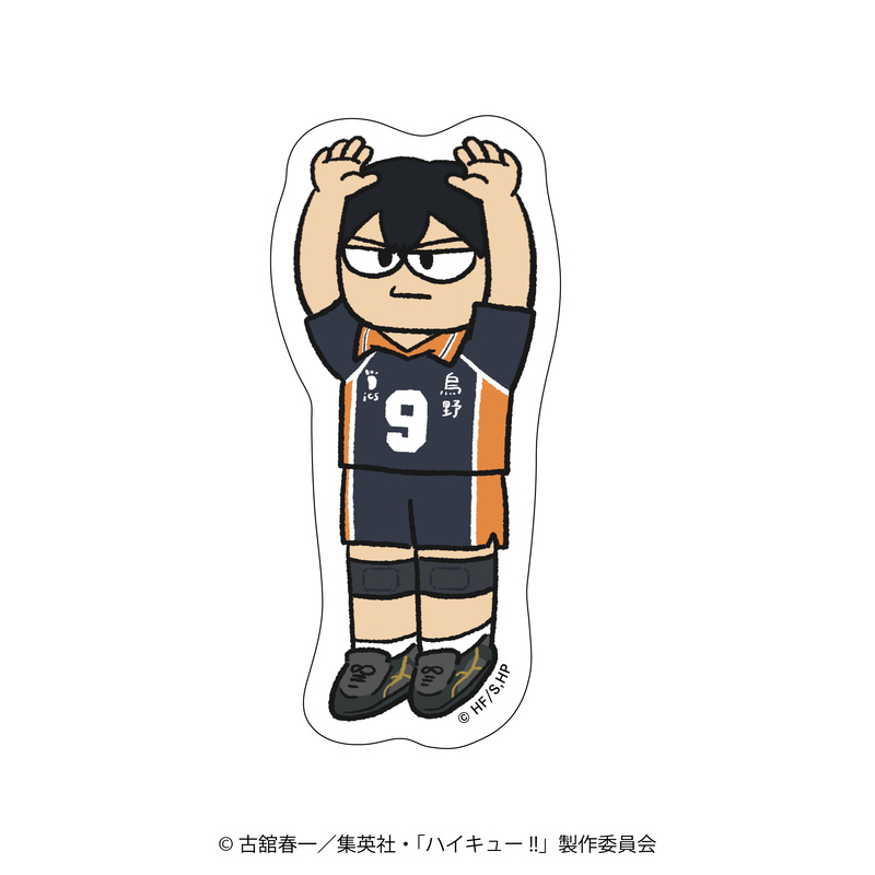 (PO) Haikyu!! Jirori Die-cut Sticker Game Ver. Kageyama Tobio Image_1