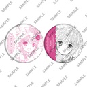 (PO) Can Badge 2 Set Shugo Chara! 15 Hinamori Amu (Official Illustration) Image_1